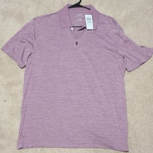 Haggar cool 18 pro short sleeve pole golf shirt